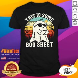 Cute This Is Some Boo Sheet Ghost Sunset T-Shirt