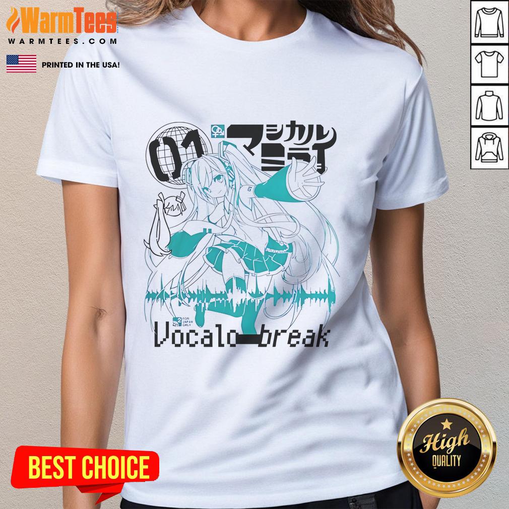 Cute Vocaloid VocaloStar Break Hatsune Miku T-Shirt - Image 3
