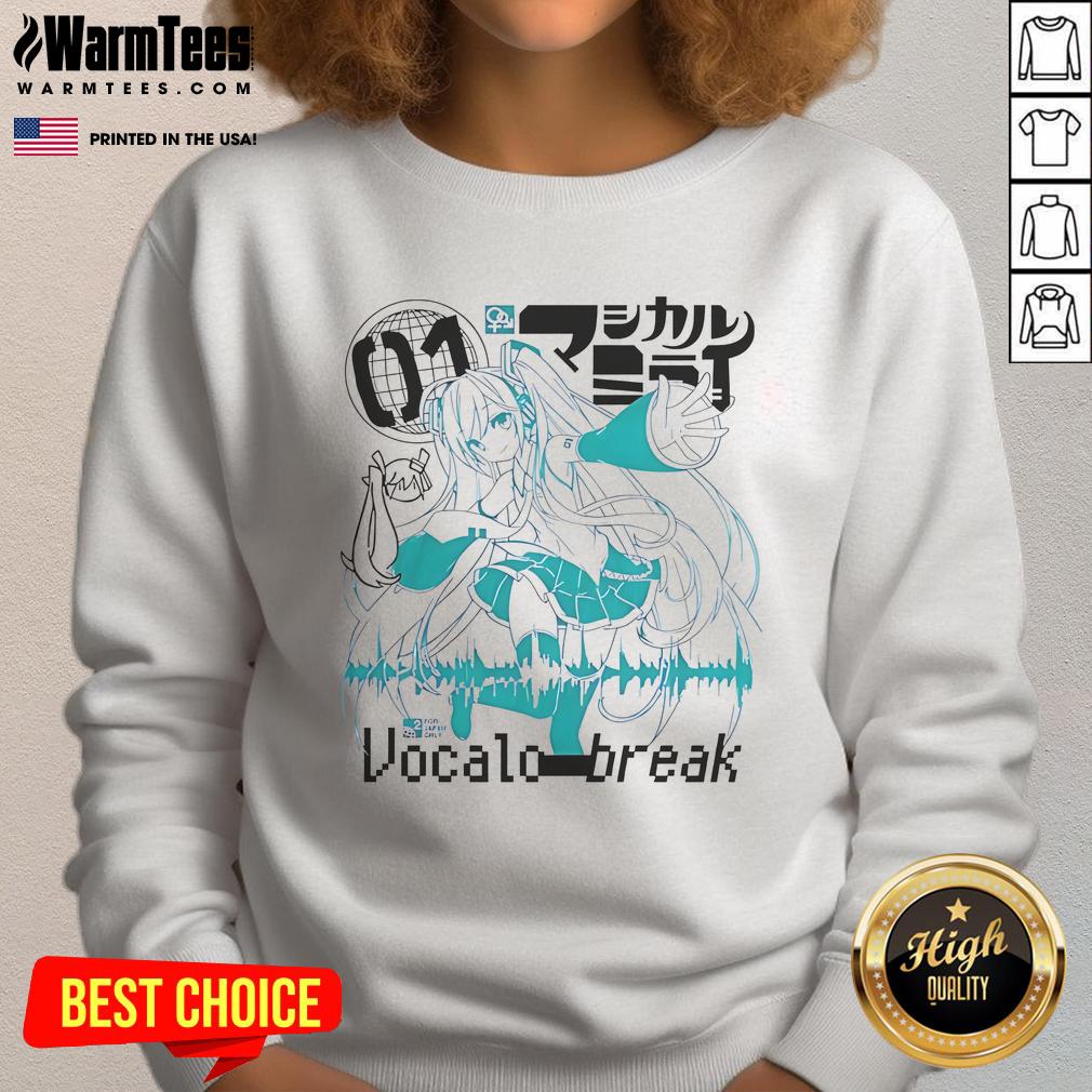 Cute Vocaloid VocaloStar Break Hatsune Miku T-Shirt - Image 5