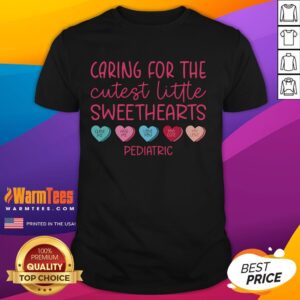 Cute Waiting For The Cutest Little Sweethearts Pediatric T-Shirt