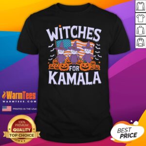 Cute Witches For Kamala Harris Halloween Cat T-Shirt