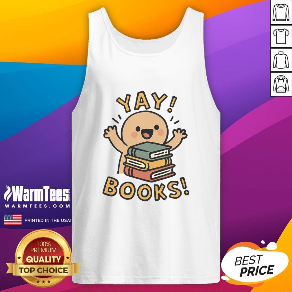 Cute Yay Books T-Shirt - Image 4