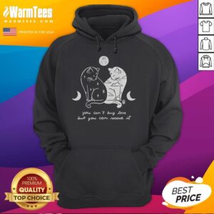 Alternative view of Cute You Can't Buy Love But You Can Rescue It Cat Lovers T-Shirt