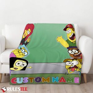 Alternative view of Disney Big City Greens Peeking Family Blanket Fleece Customized Blanket