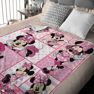 Alternative view of Disney Minnie Mouse And Friends Minnie Mouse Moods Blanket – Customize Blanket