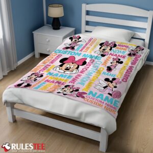Alternative view of Disney Minnie Mouse Blanket Fleece Customized Blanket