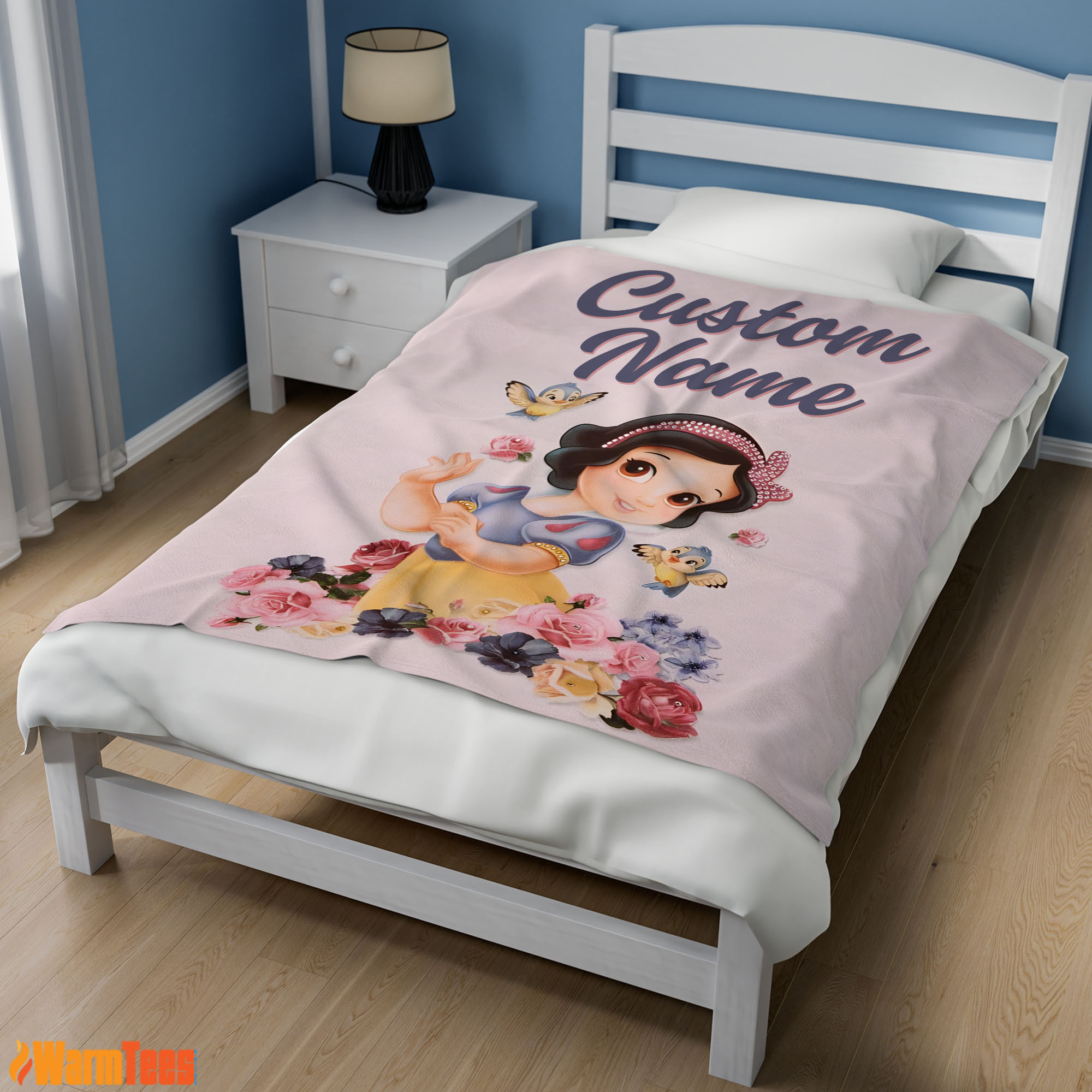 Disney Snow White Princess Blanket Fleece Customized Blanket - Image 2