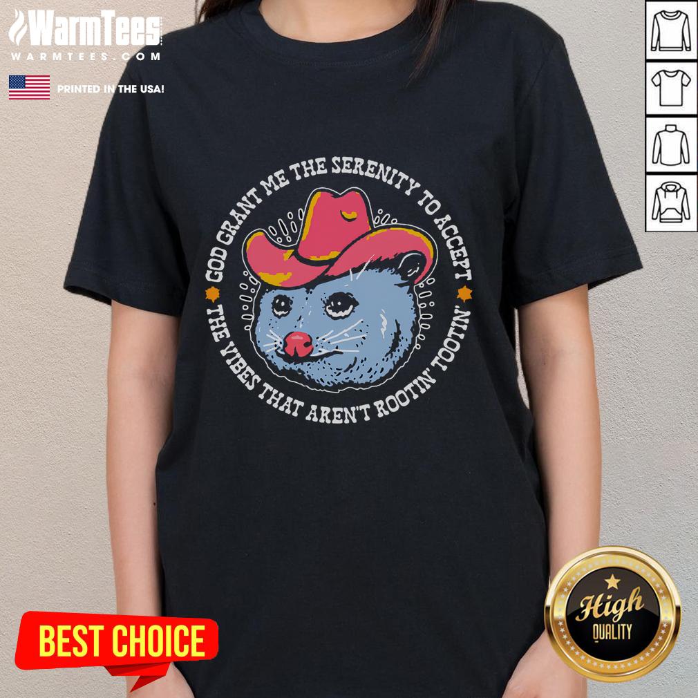 Funny Accept The Vibes That Aren't Rootin Tootin T-Shirt - Image 3