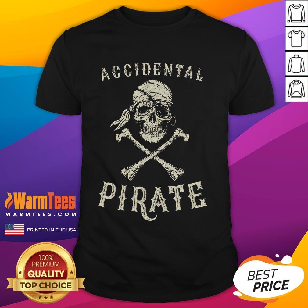 Funny Accidental Pirate Skull Ampu T-Shirt
