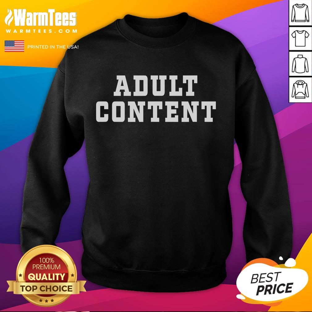 Funny Adult Content Text T-Shirt - Image 5