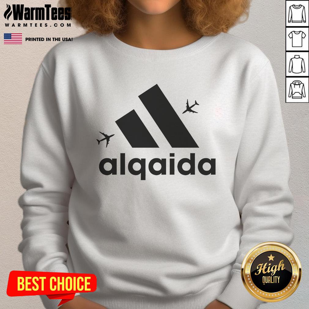 Funny Alqaida 911 Logo Parody T-Shirt - Image 5