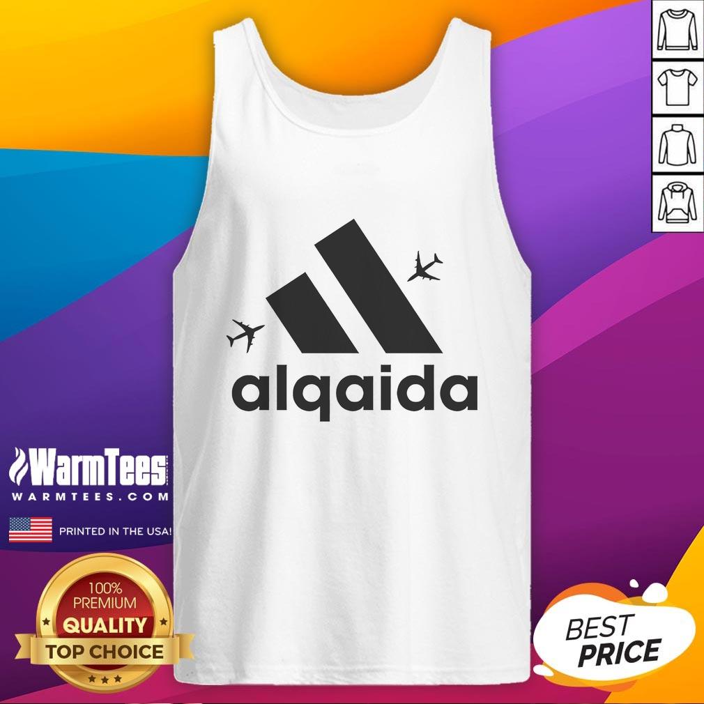 Funny Alqaida 911 Logo Parody T-Shirt - Image 4