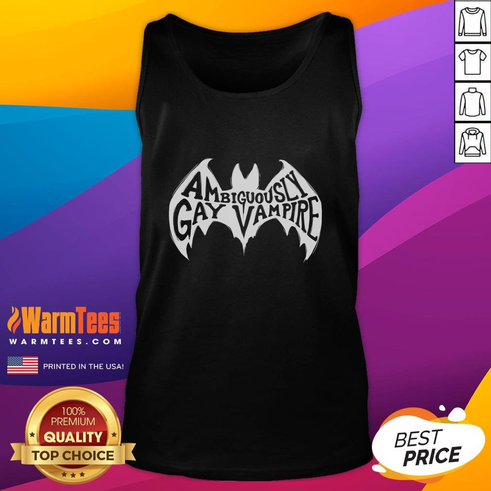 Funny Ambiguously Gay Vampire Bat T-Shirt - Image 4