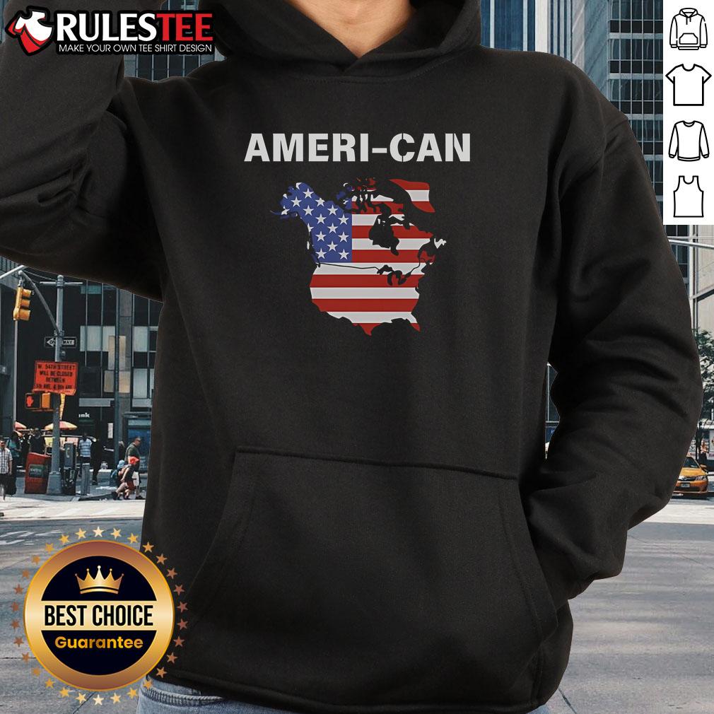 Funny Ameri-Can Canada 51st State T-Shirt - Image 2