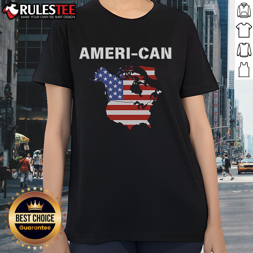 Funny Ameri-Can Canada 51st State T-Shirt - Image 3