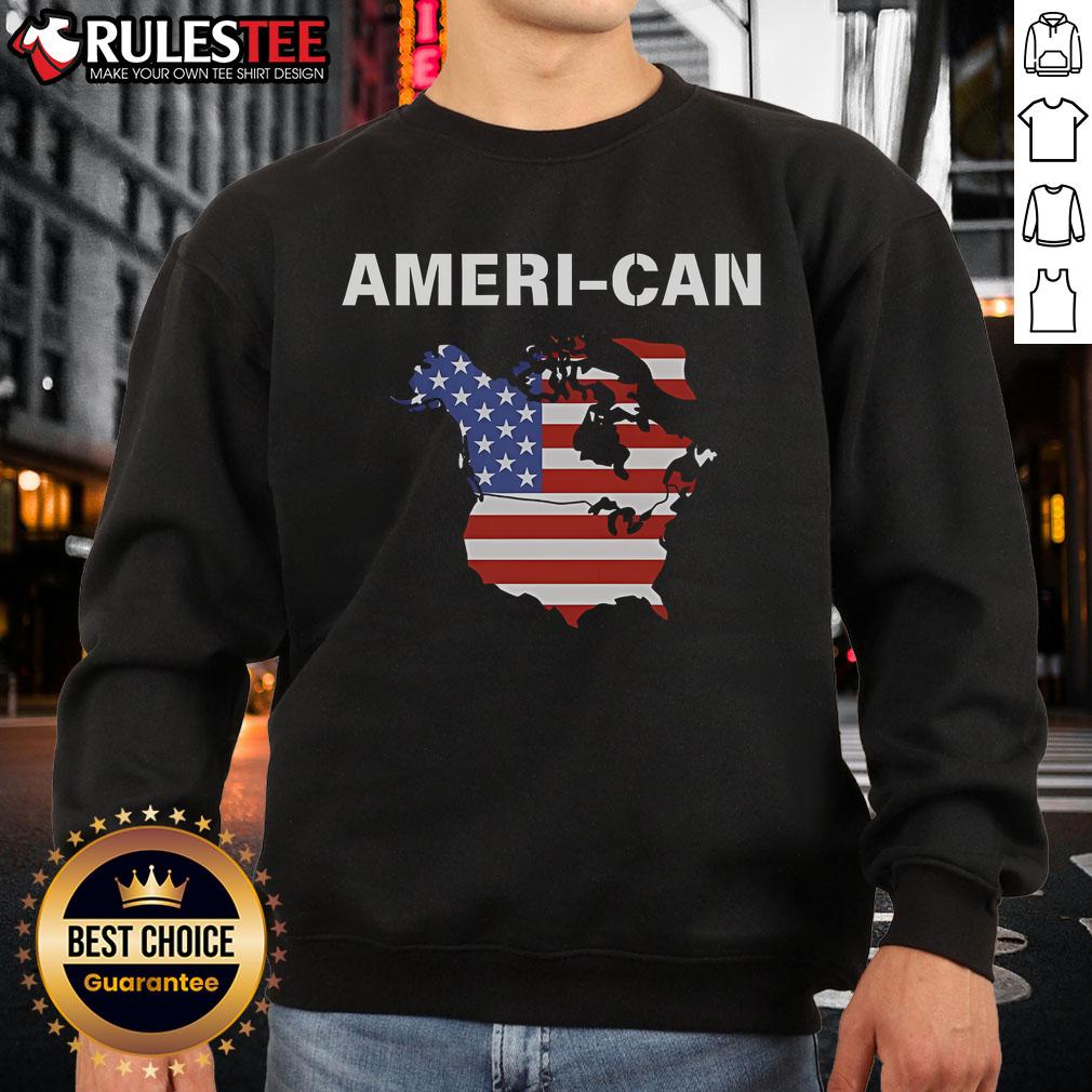 Funny Ameri-Can Canada 51st State T-Shirt - Image 5