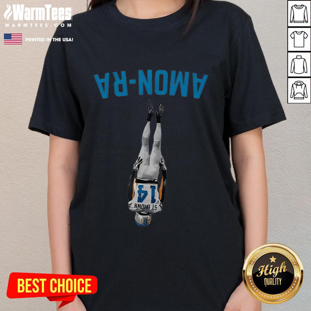Funny Amon-Ra Upside Down T-Shirt - Image 3