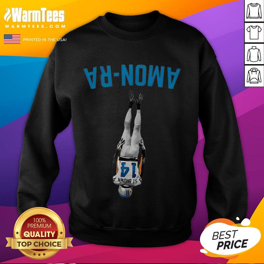 Funny Amon-Ra Upside Down T-Shirt - Image 5