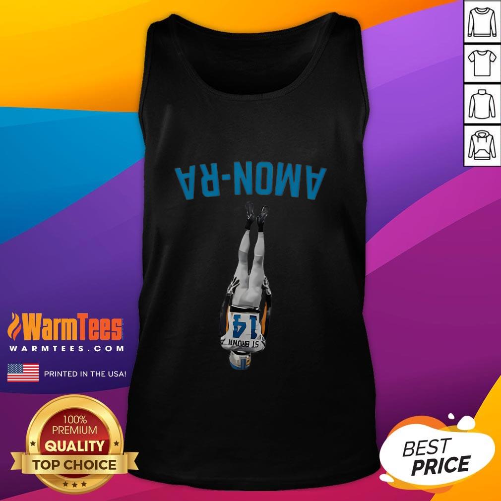 Funny Amon-Ra Upside Down T-Shirt - Image 4