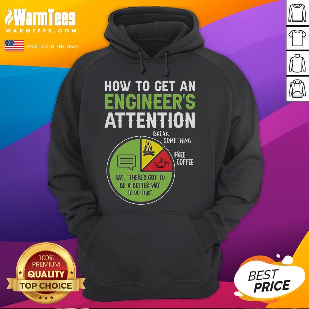Funny An Engineer's Guide To Attention T-Shirt - Image 2