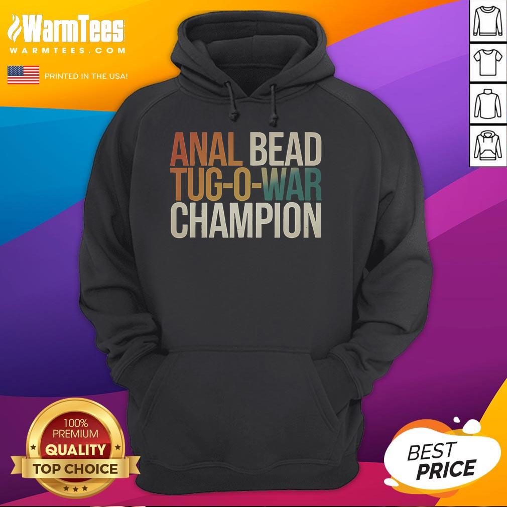 Funny Anal Bead Tug-O-War Champion T-Shirt - Image 2