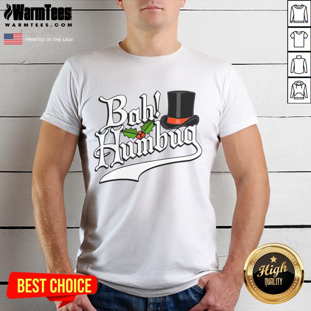 Funny Bah Humbug Christmas Scrooge T-Shirt