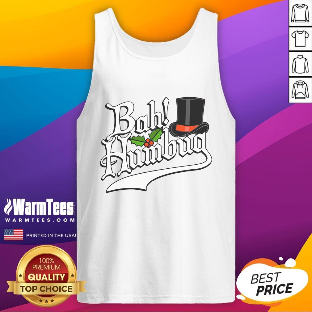 Funny Bah Humbug Christmas Scrooge T-Shirt - Image 4