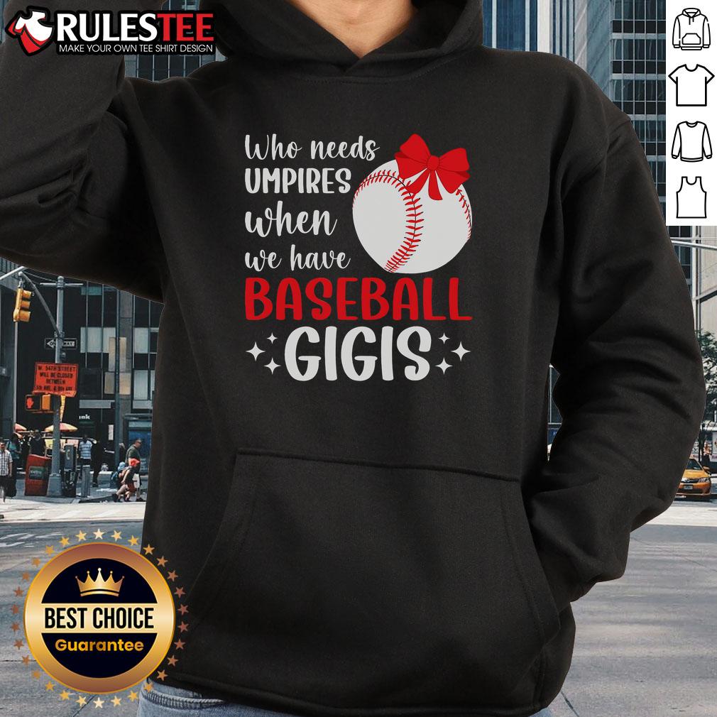 Funny Baseball Gigi Grandma Gigi Of A Baseball Player Gigi T-Shirt - Image 2