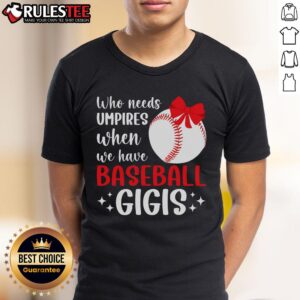 Funny Baseball Gigi Grandma Gigi Of A Baseball Player Gigi T-Shirt