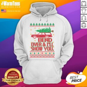 Alternative view of Funny Bend Over And I'll Show You Christmas Couple Matching Family T-Shirt