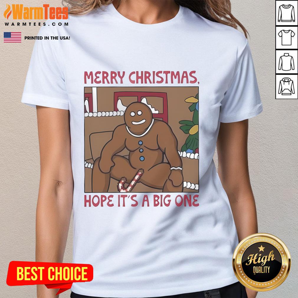Funny Big Barry's Merry Christmas Hope It's A Big One T-Shirt - Image 3