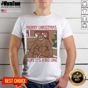 Funny Big Barry's Merry Christmas Hope It's A Big One T-Shirt