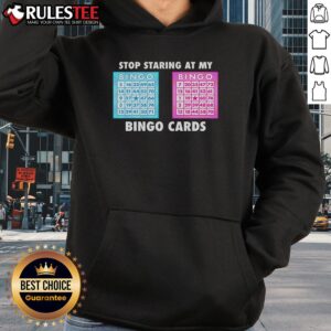 Alternative view of Funny Bingo Queen Stop Staring At My Bingo Cards T-Shirt