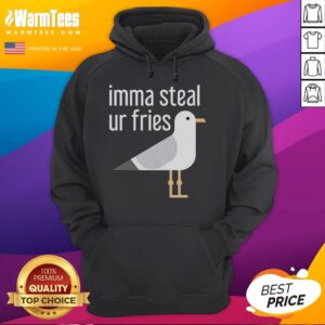 Alternative view of Funny Bird Imma Steal Ur Fries T-Shirt