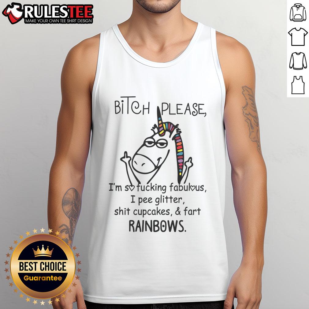 Funny Bitch Please I'm So Fucking Fabulous Unicorn T-Shirt - Image 4