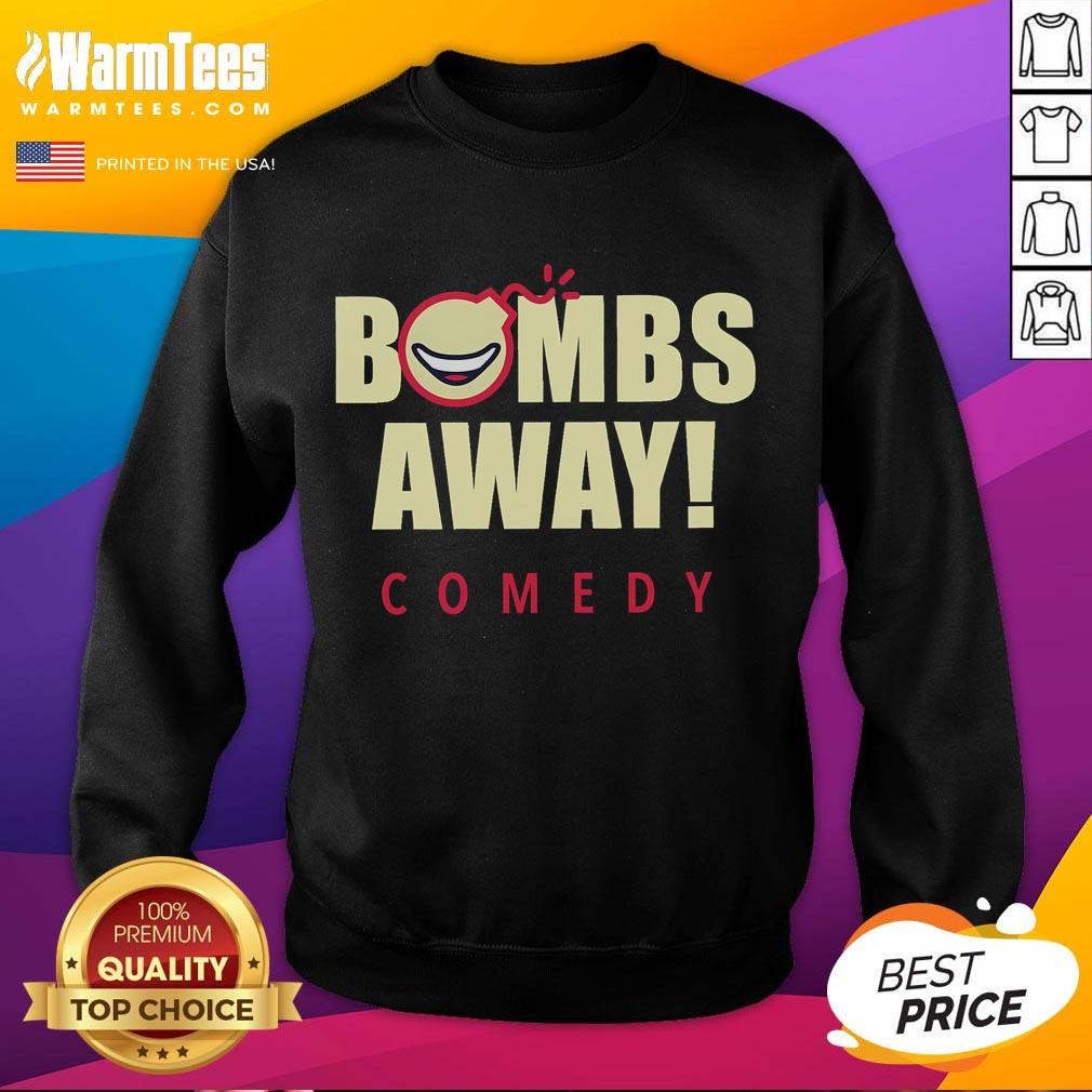 Funny Bomb Logo Bombs Away Comedy T-Shirt - Image 5