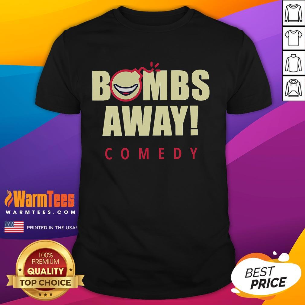 Funny Bomb Logo Bombs Away Comedy T-Shirt