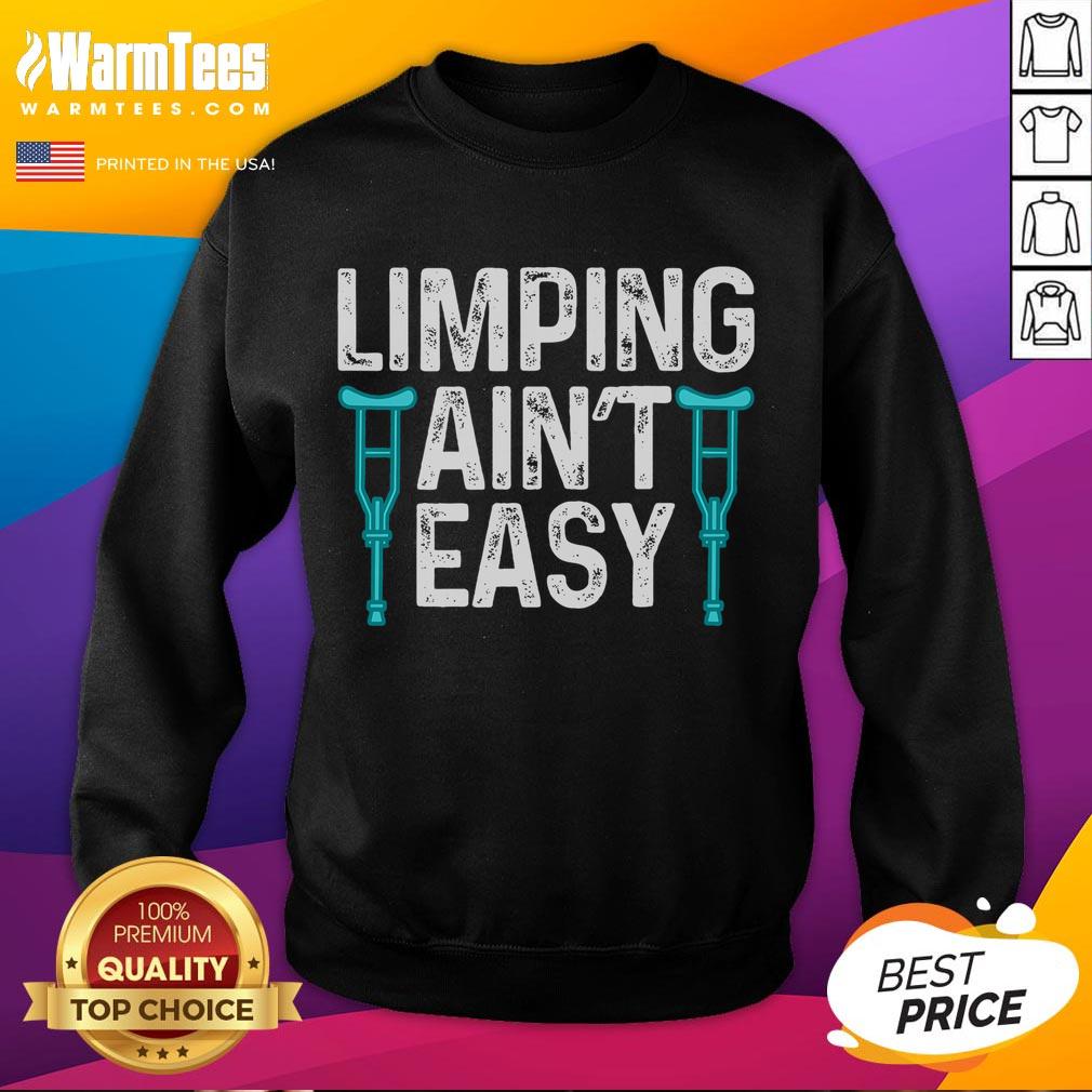 Funny Broken Leg Designs Foot Recovery T-Shirt - Image 5