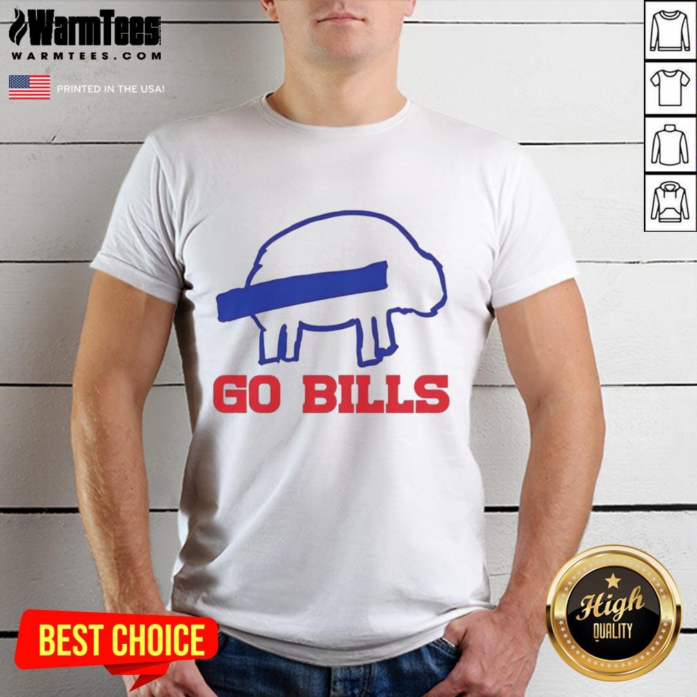 Funny Buffalo Bills Football Go Bills Sketch T-Shirt