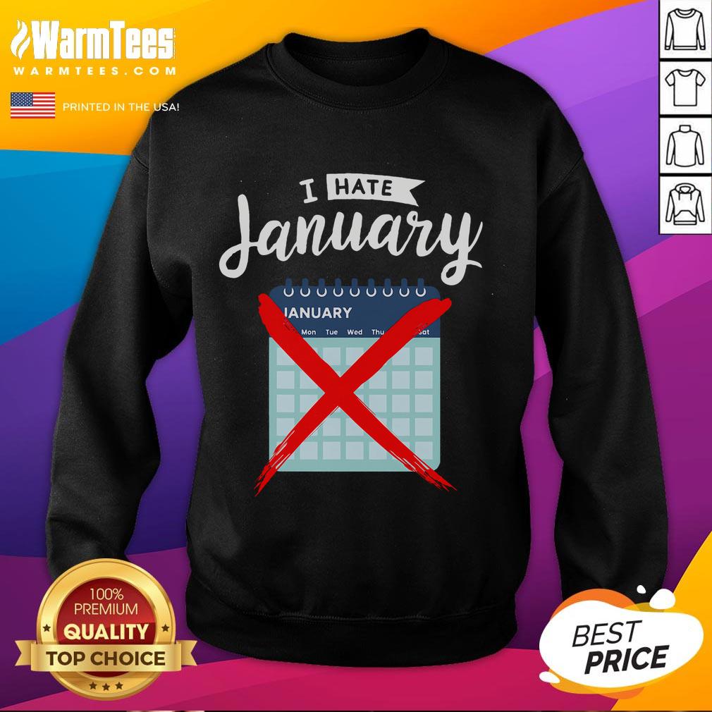 Funny Calendar January New Year 2025 Personal Organizers T-Shirt - Image 5