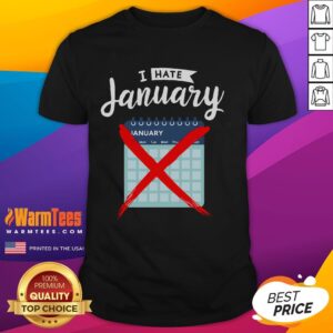 Funny Calendar January New Year 2025 Personal Organizers T-Shirt