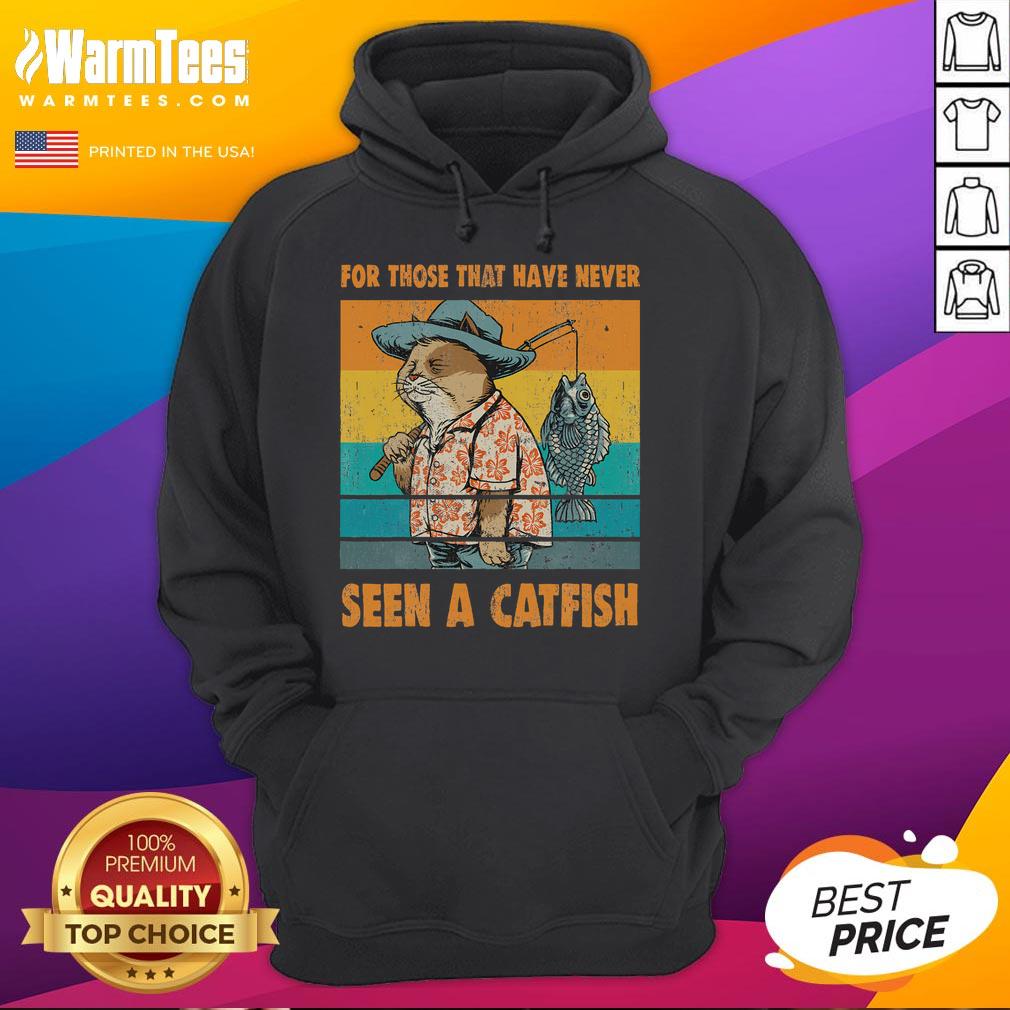 Funny Cat For Those That Have Never Seen A Catfish Vintage T-Shirt - Image 2