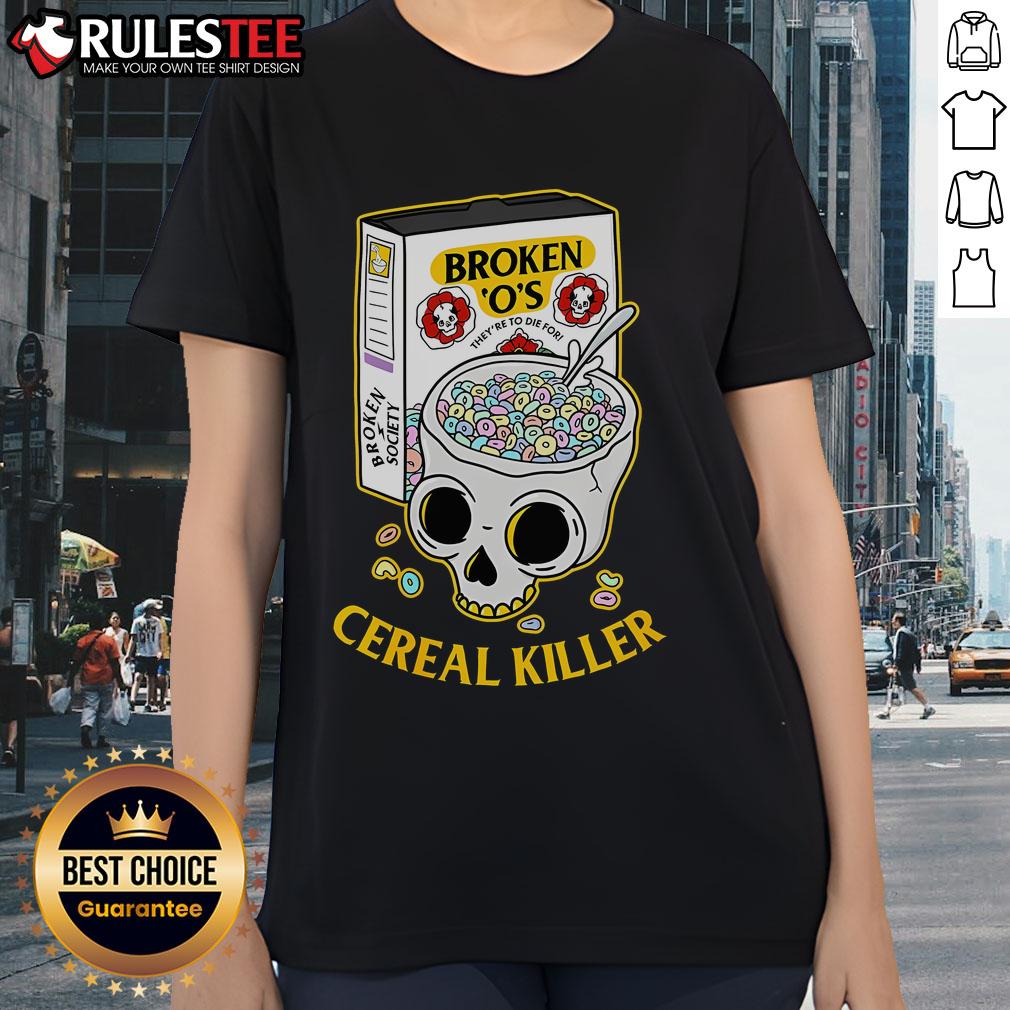 Funny Cereal Killer Skull They're To Die For T-Shirt - Image 3