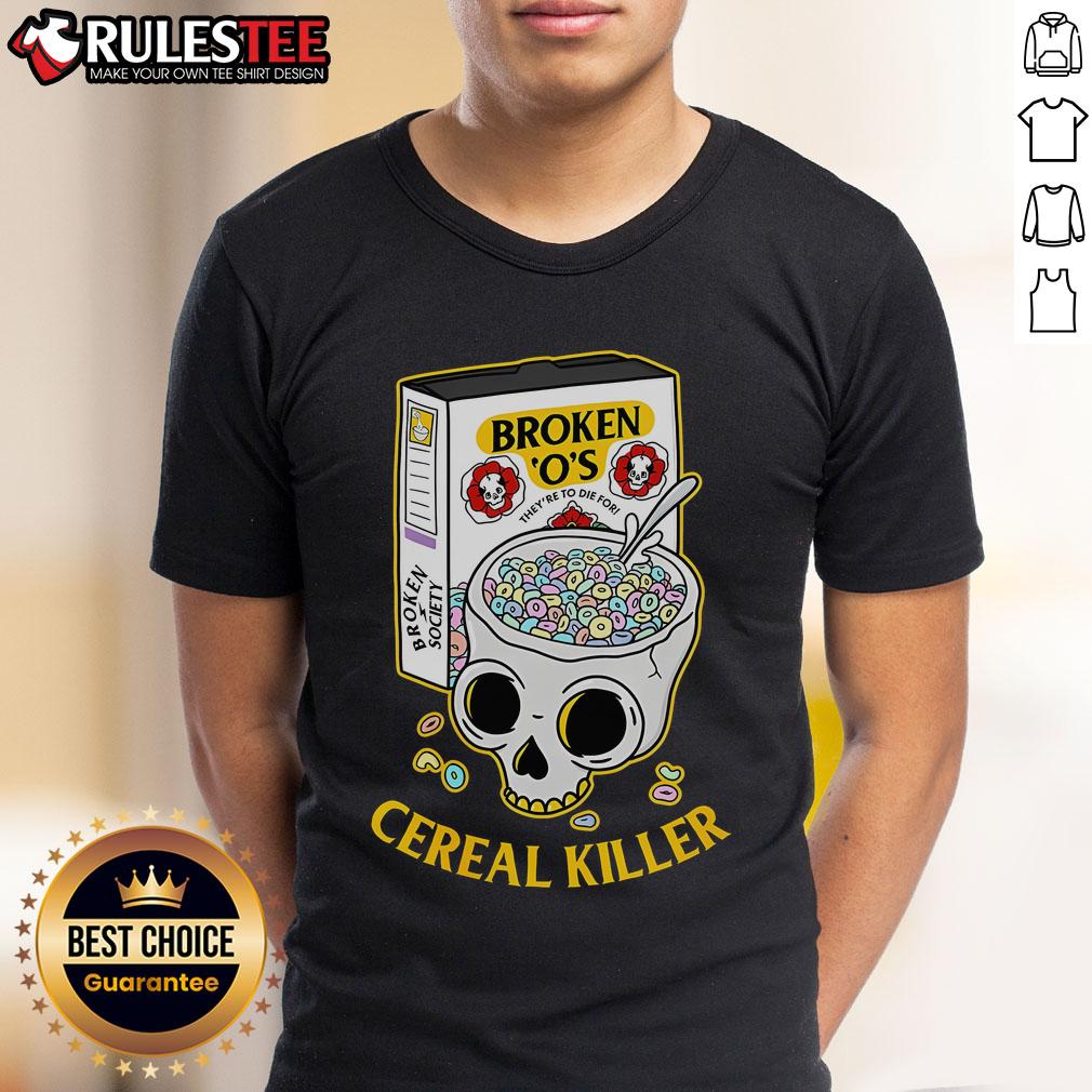 Funny Cereal Killer Skull They're To Die For T-Shirt