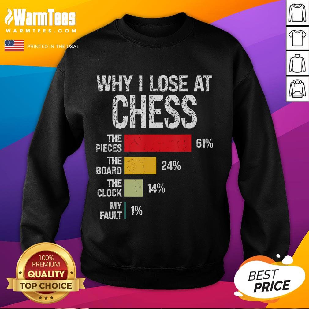 Funny Chess Player Coach Lover Joke For Board Game T-Shirt - Image 5