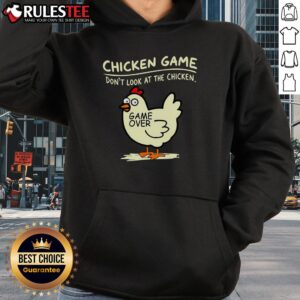 Alternative view of Funny Chicken Game Don't Look At Chicken Game Over T-Shirt