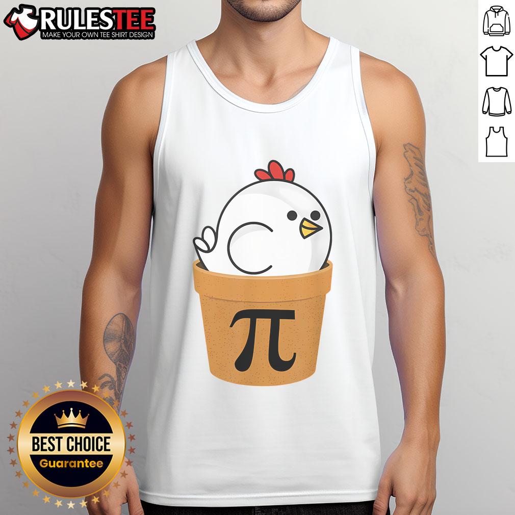 Funny Chicken Pot Pi Shirt Day Pie Math Lover 3.14 T-Shirt - Image 4