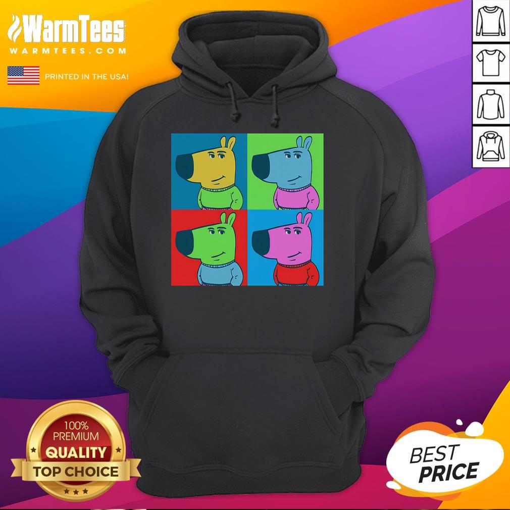 Funny Chill Pop Art Chill Guy Meme T-Shirt - Image 2