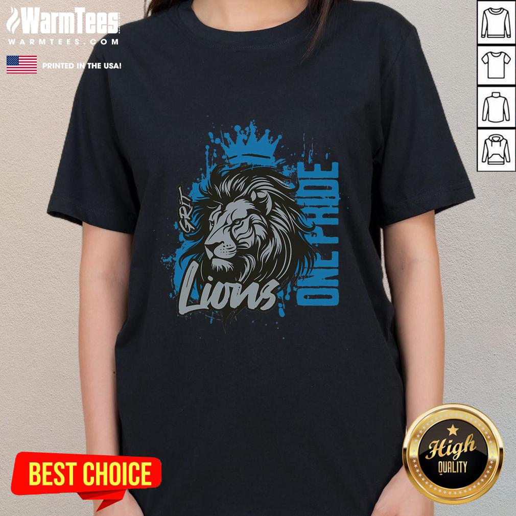 Funny Christian Lover Vintage Quote Grit Lion Retro Animal T-Shirt - Image 3