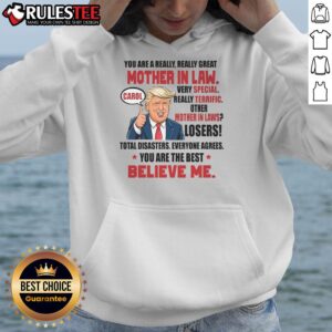 Alternative view of Funny Christmas Gift For Mother In Laws Trump T-Shirt